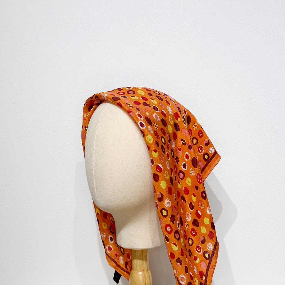 Vintage Silk scarf _S-49