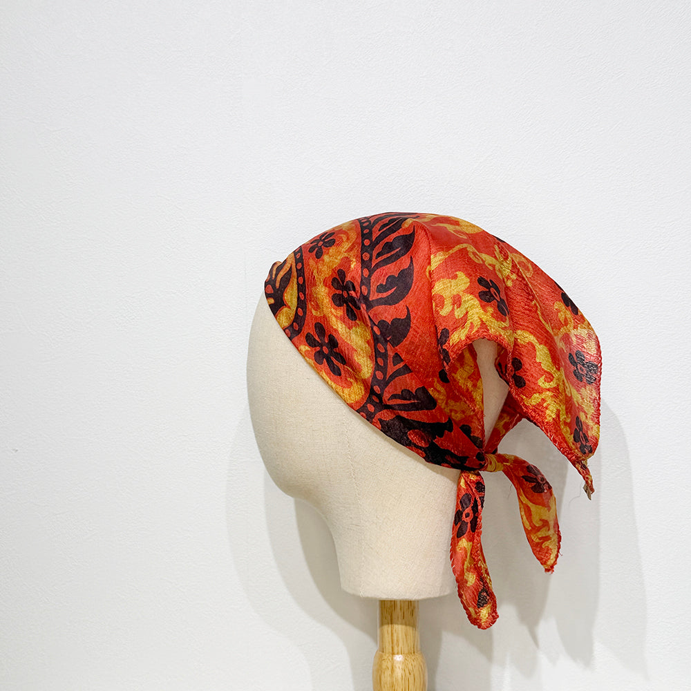 Vintage Silk scarf _S-26_