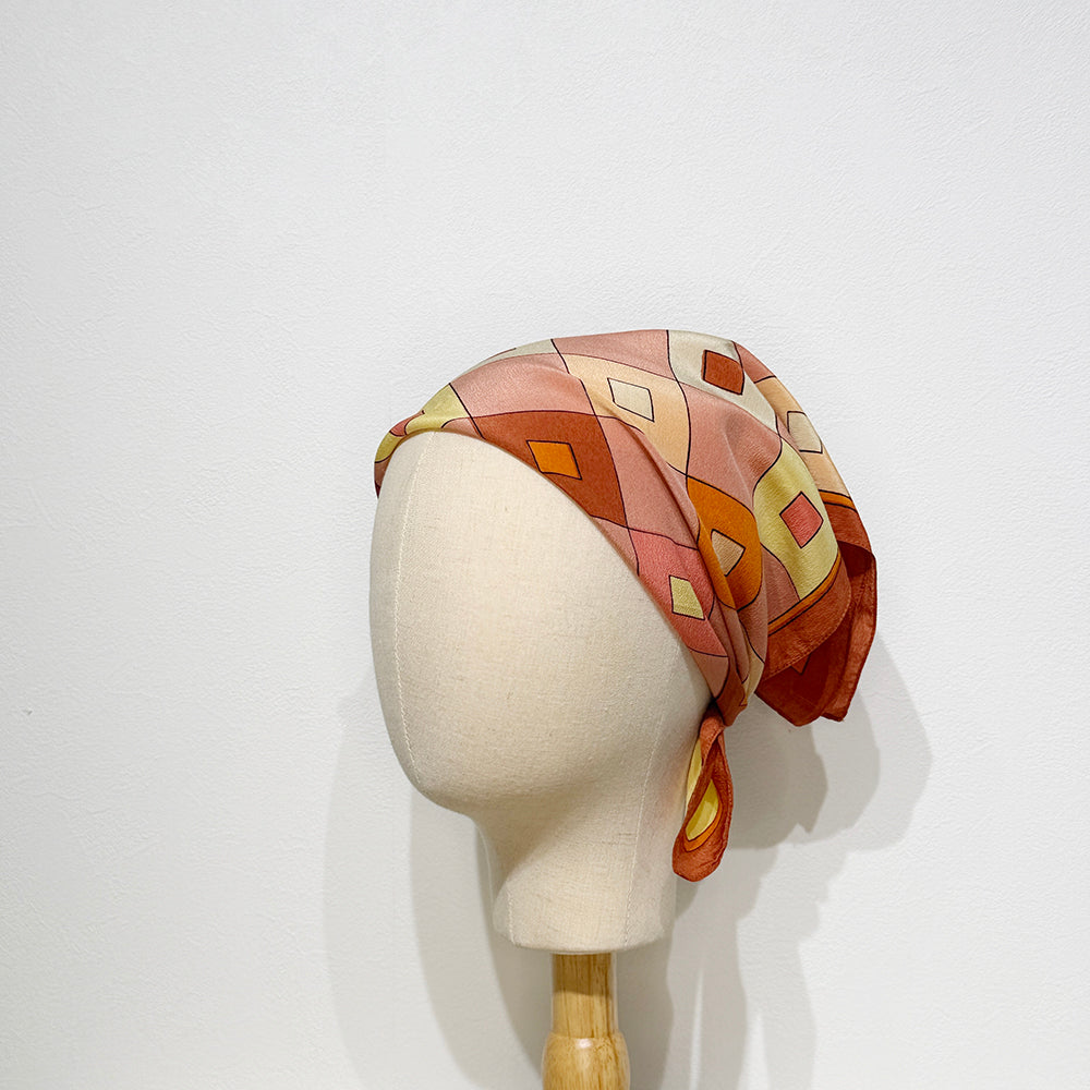 Vintage Silk scarf _S-21
