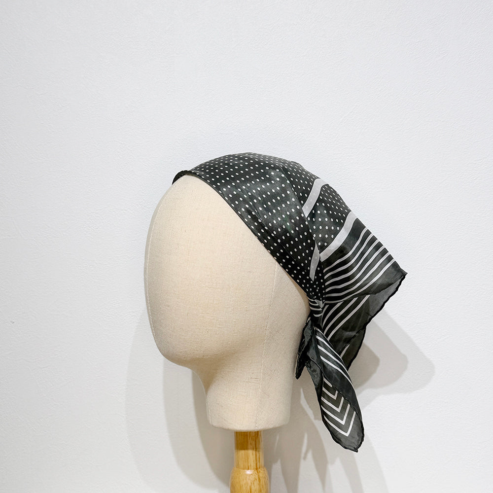 Vintage Silk scarf _S-18