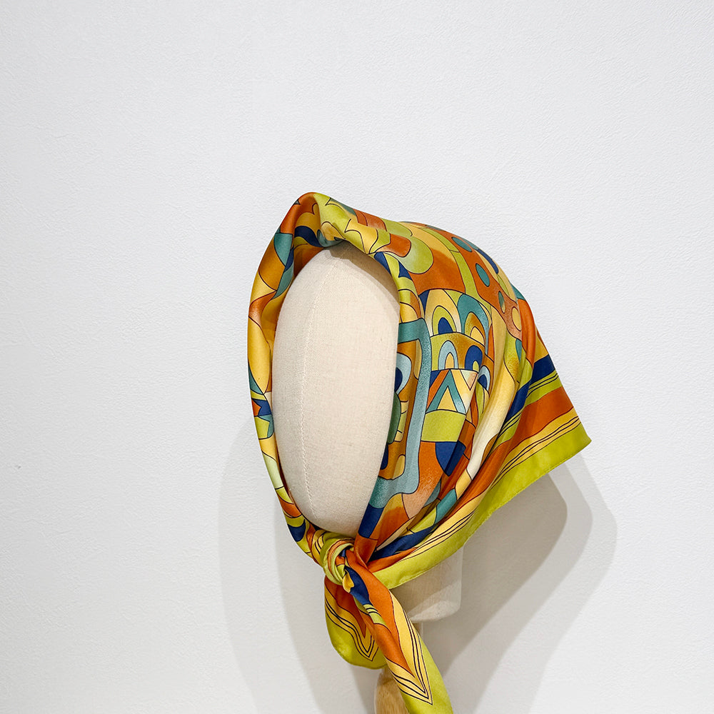 Vintage scarf _S-12_