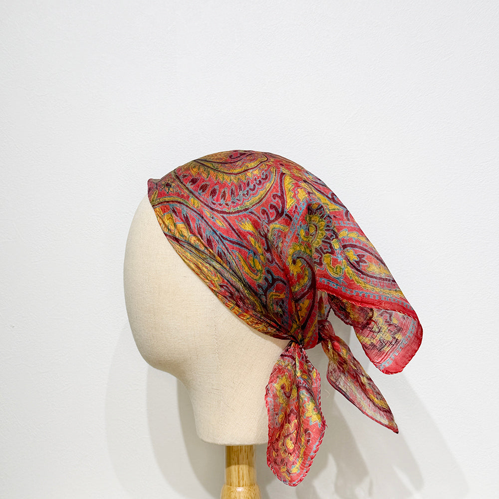 Vintage Silk scarf _S-3_