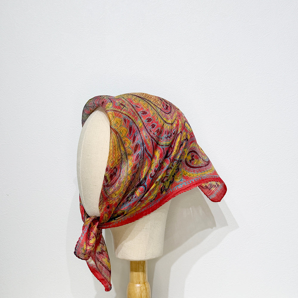 Vintage Silk scarf _S-3_