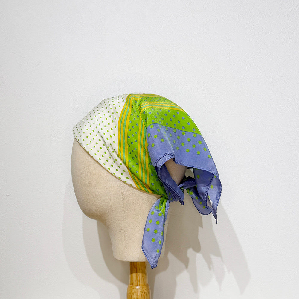 Vintage Silk scarf _S-2_