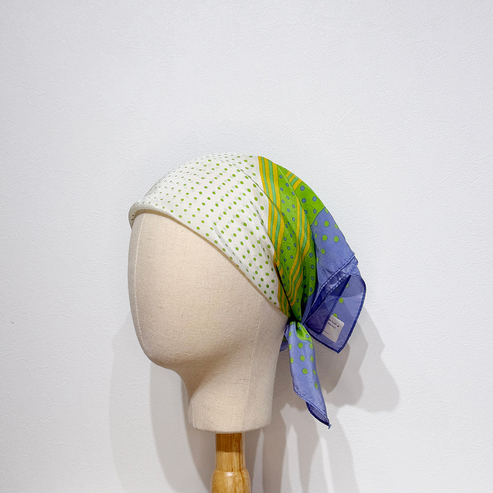 Vintage Silk scarf _S-2_