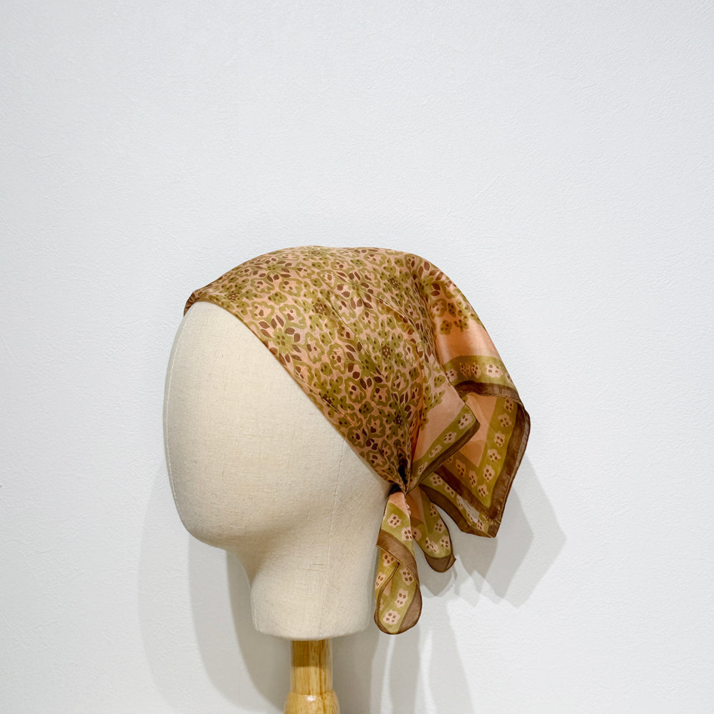 Vintage Silk scarf _S-41
