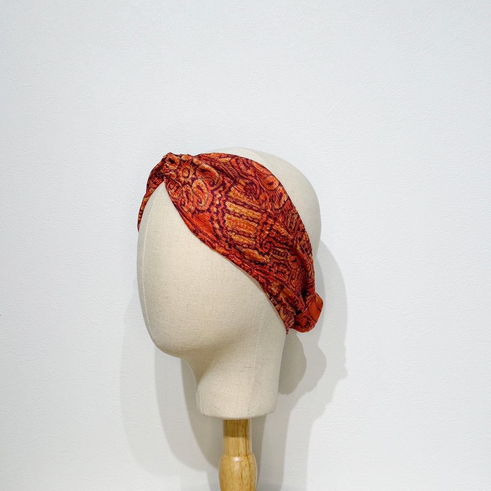 Vintage Silk scarf _変形_3