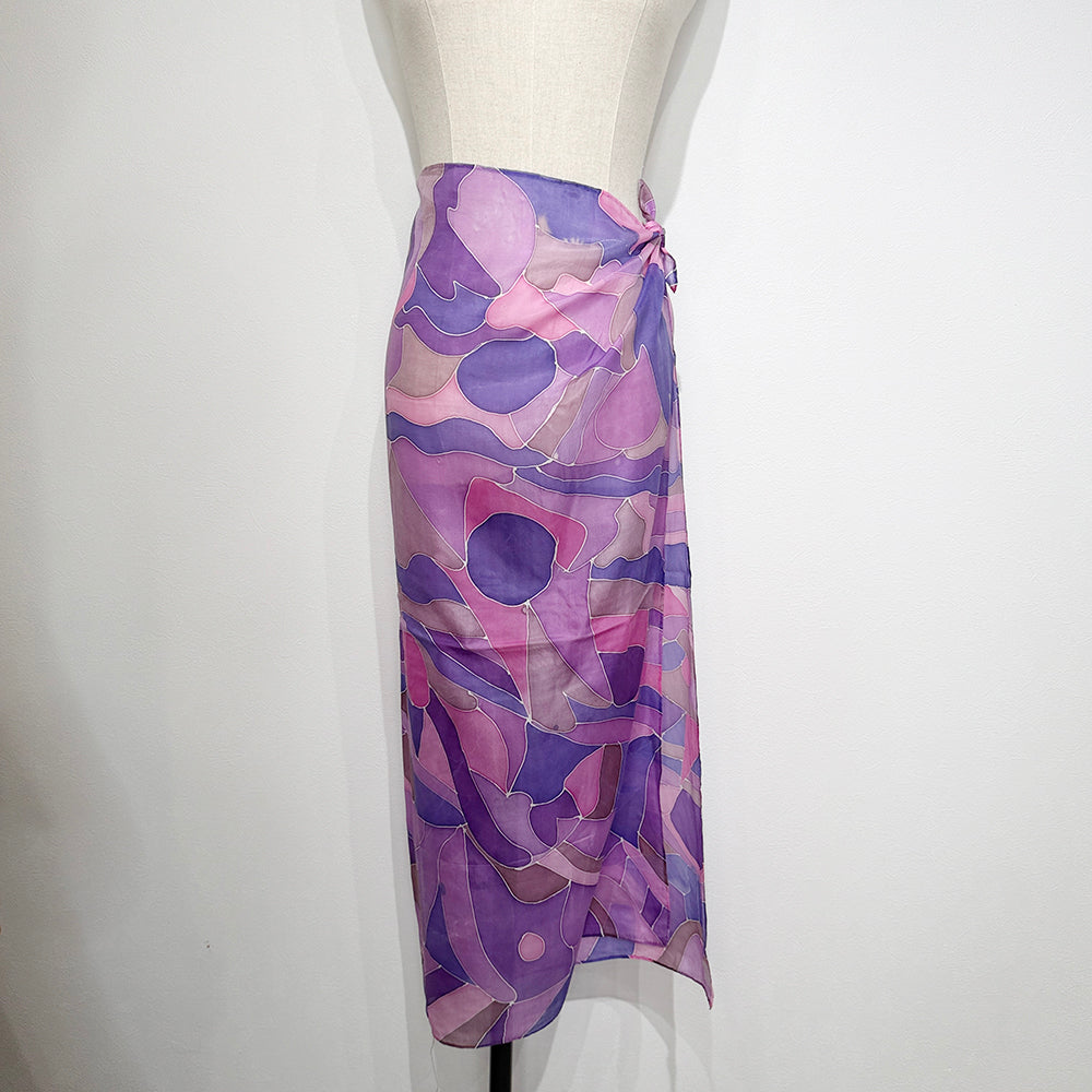 Vintage Silk scarf _L-19