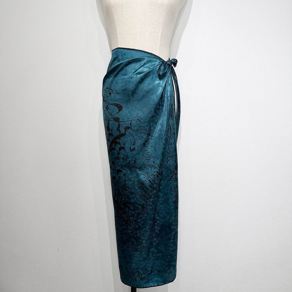 Vintage Silk scarf _L-5