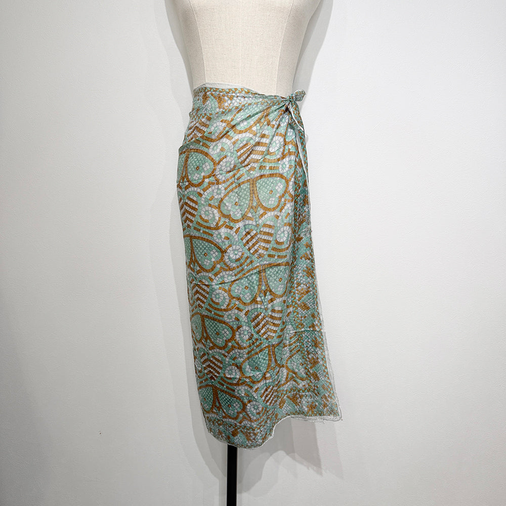 Vintage Silk scarf _M-1_