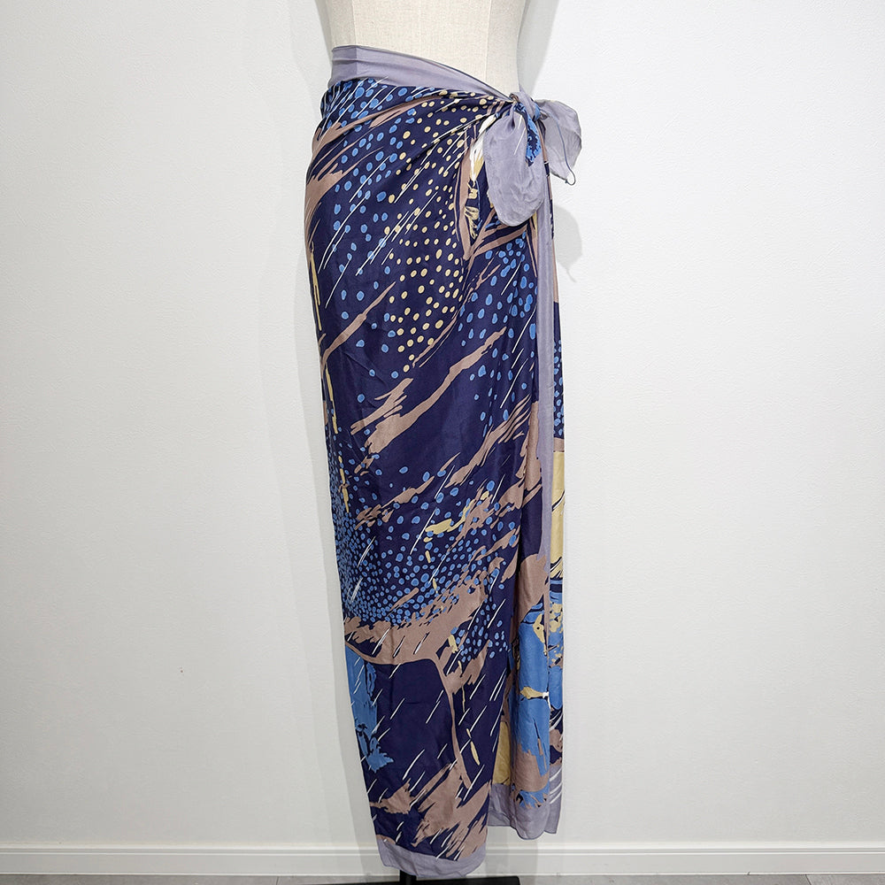 Vintage Silk scarf _L-3_