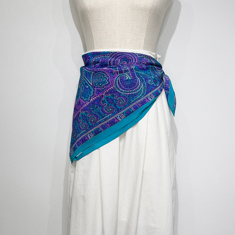 Vintage Silk scarf _M-23_