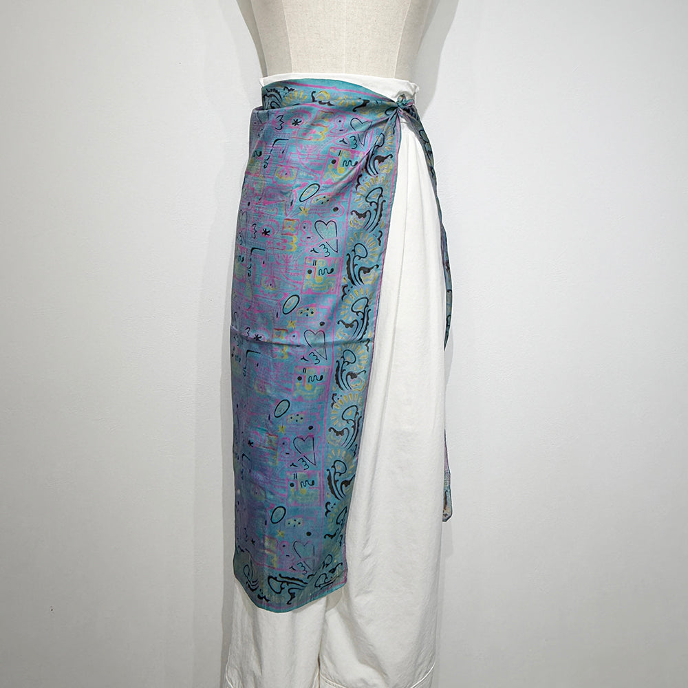 Vintage Silk scarf _M-8_