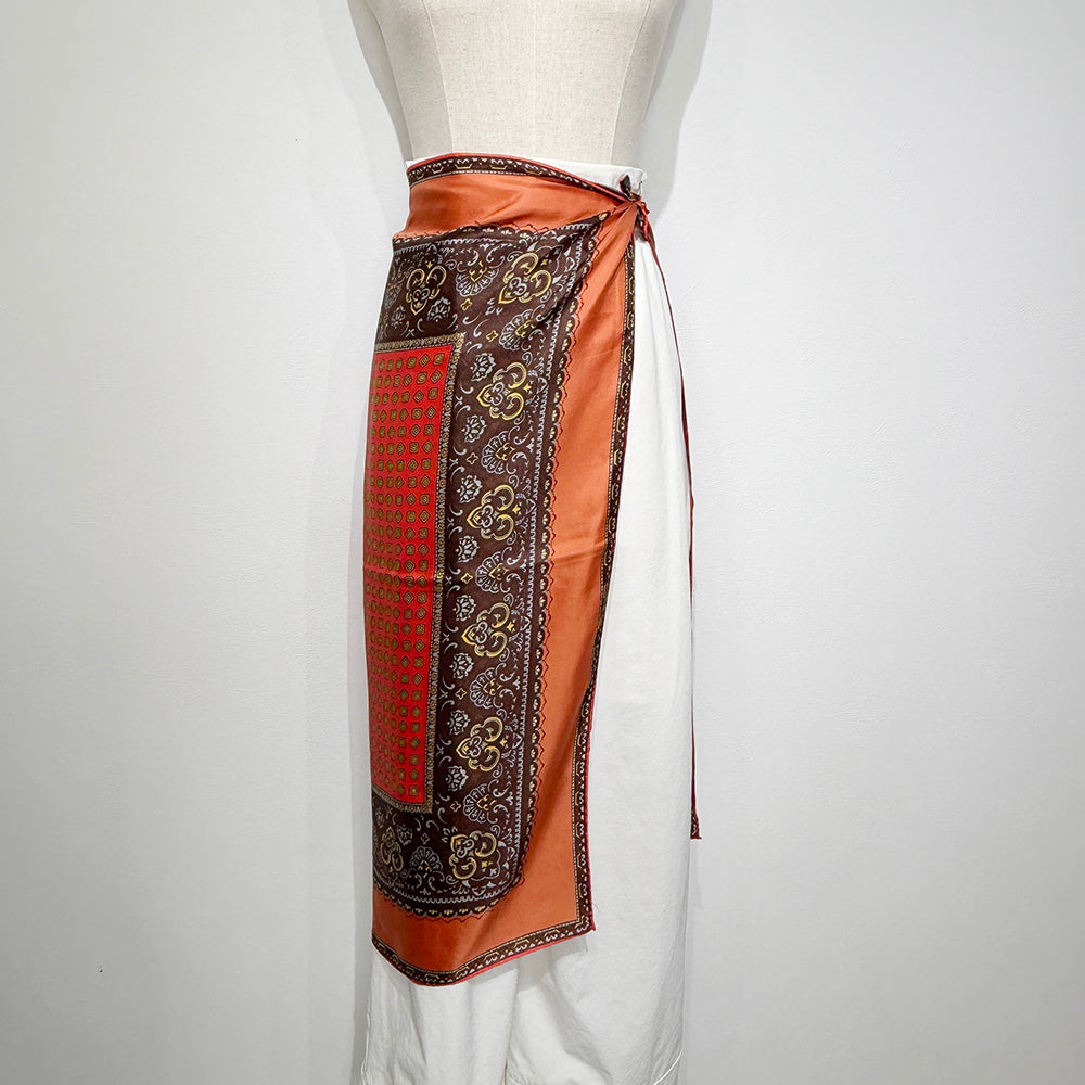 Vintage Silk scarf _M-14