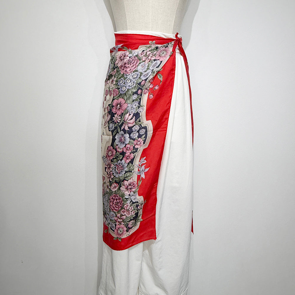 Vintage Silk scarf _M-40