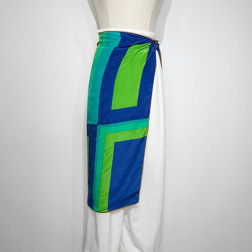 Vintage Silk scarf _M-30