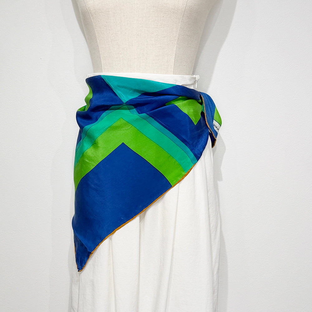 Vintage Silk scarf _M-30