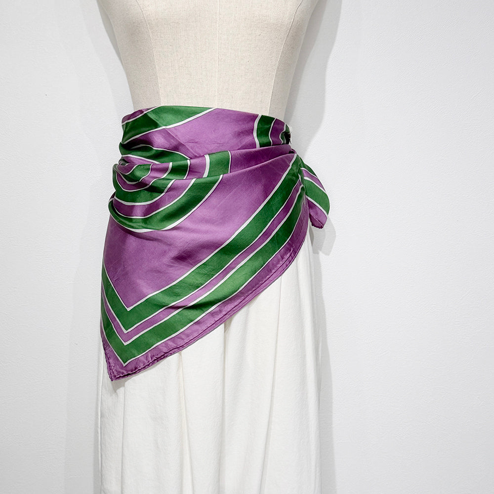 Vintage Silk scarf _M-7