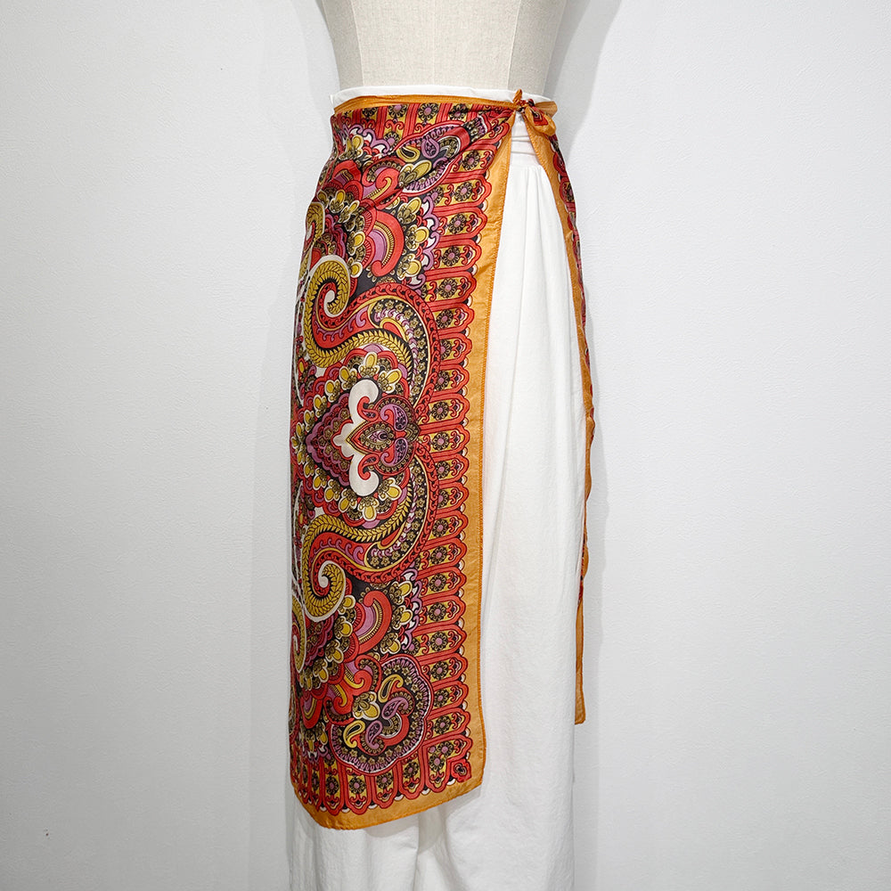 Vintage Silk scarf _M-3_