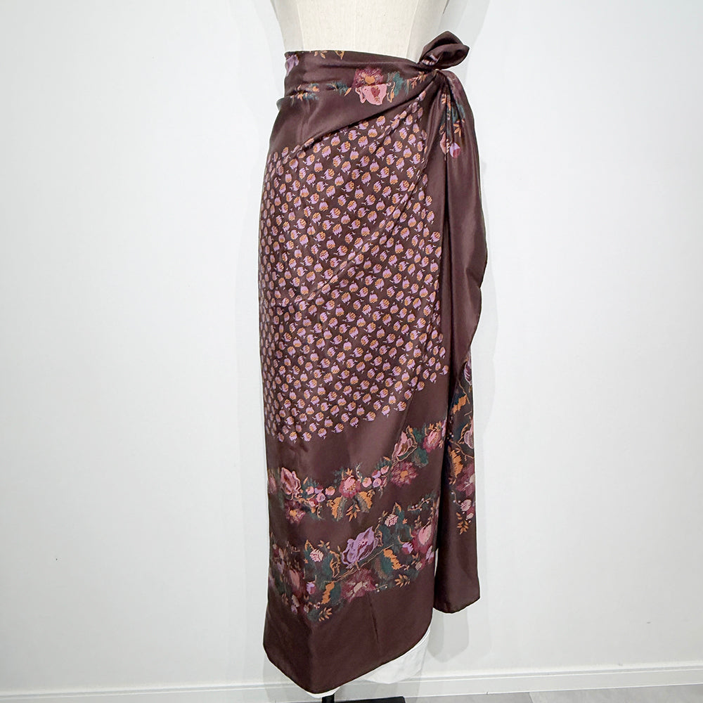 Vintage Silk scarf _XL_2