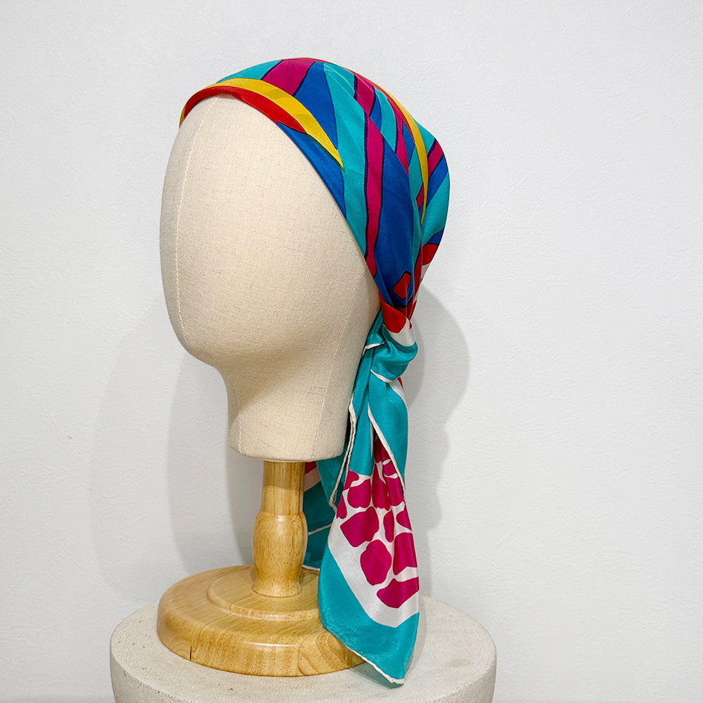 Vintage Silk scarf _M-2_