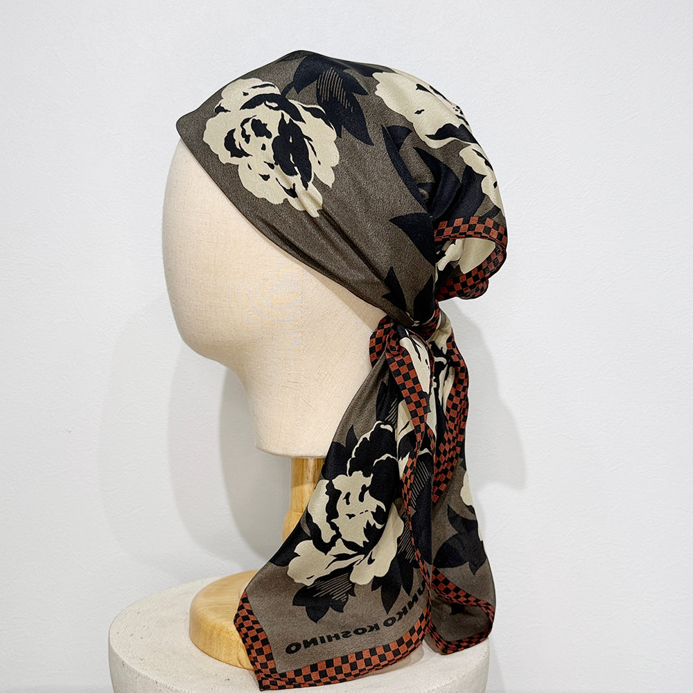 Vintage Silk scarf _M-12