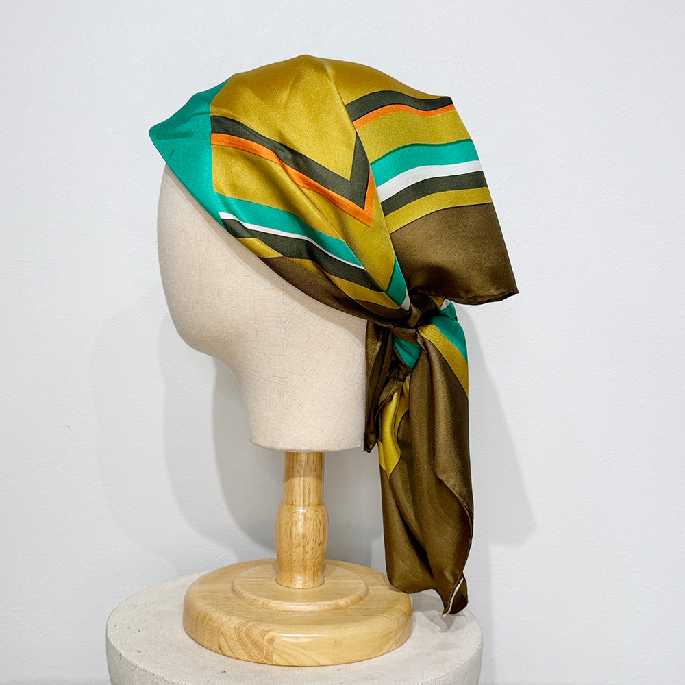 Vintage Silk scarf _M-10
