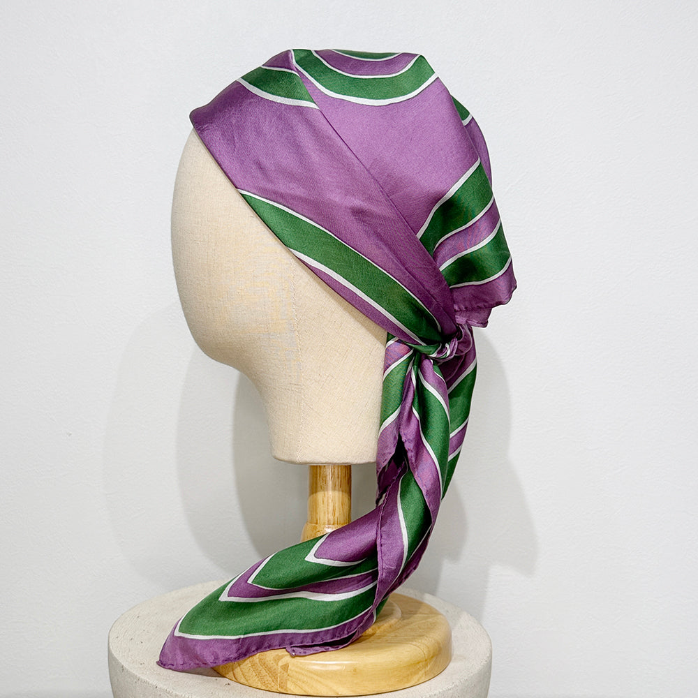 Vintage Silk scarf _M-7