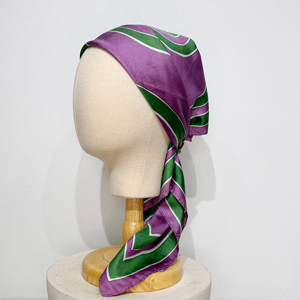 Vintage Silk scarf _M-7