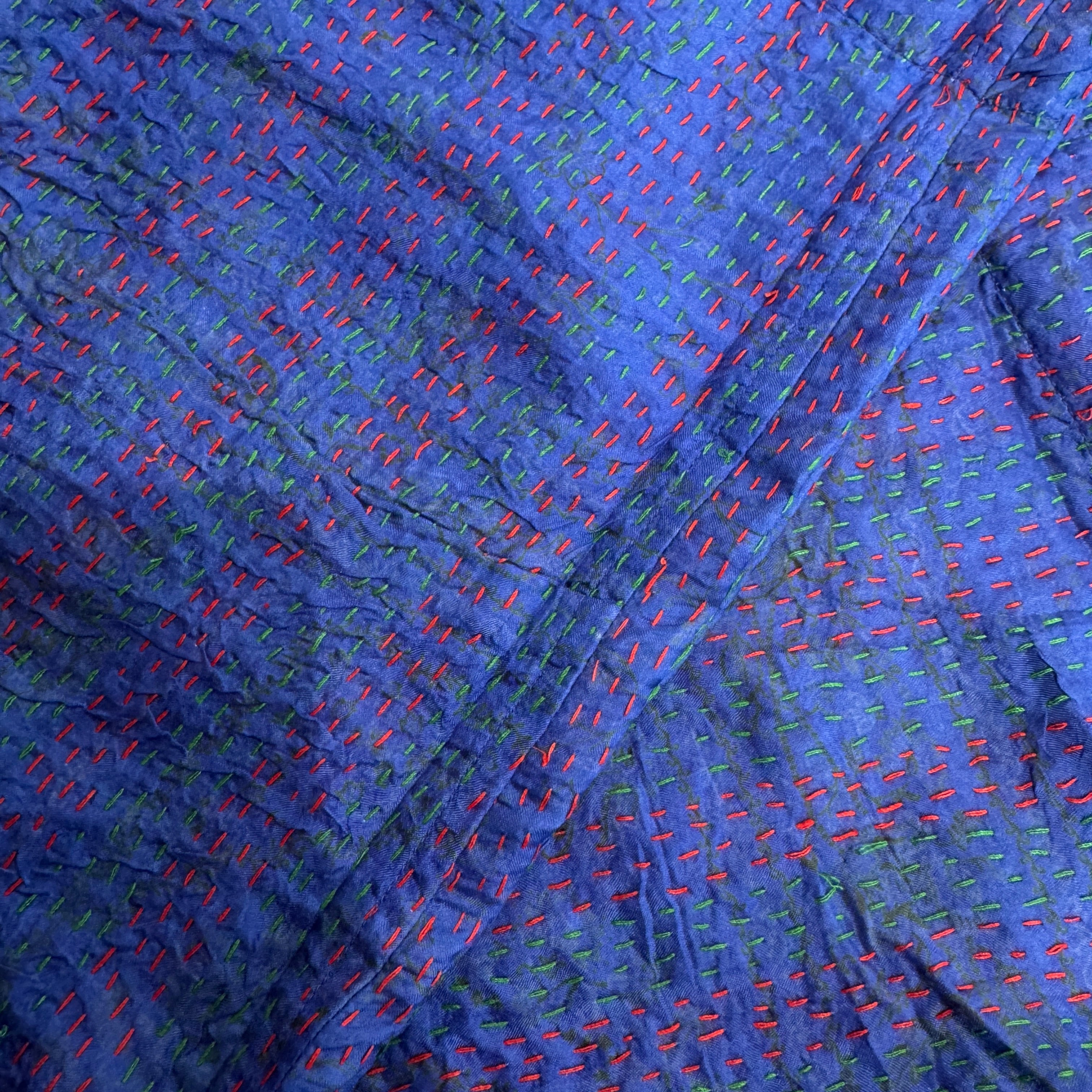 Ralli Stitch Silk Pants