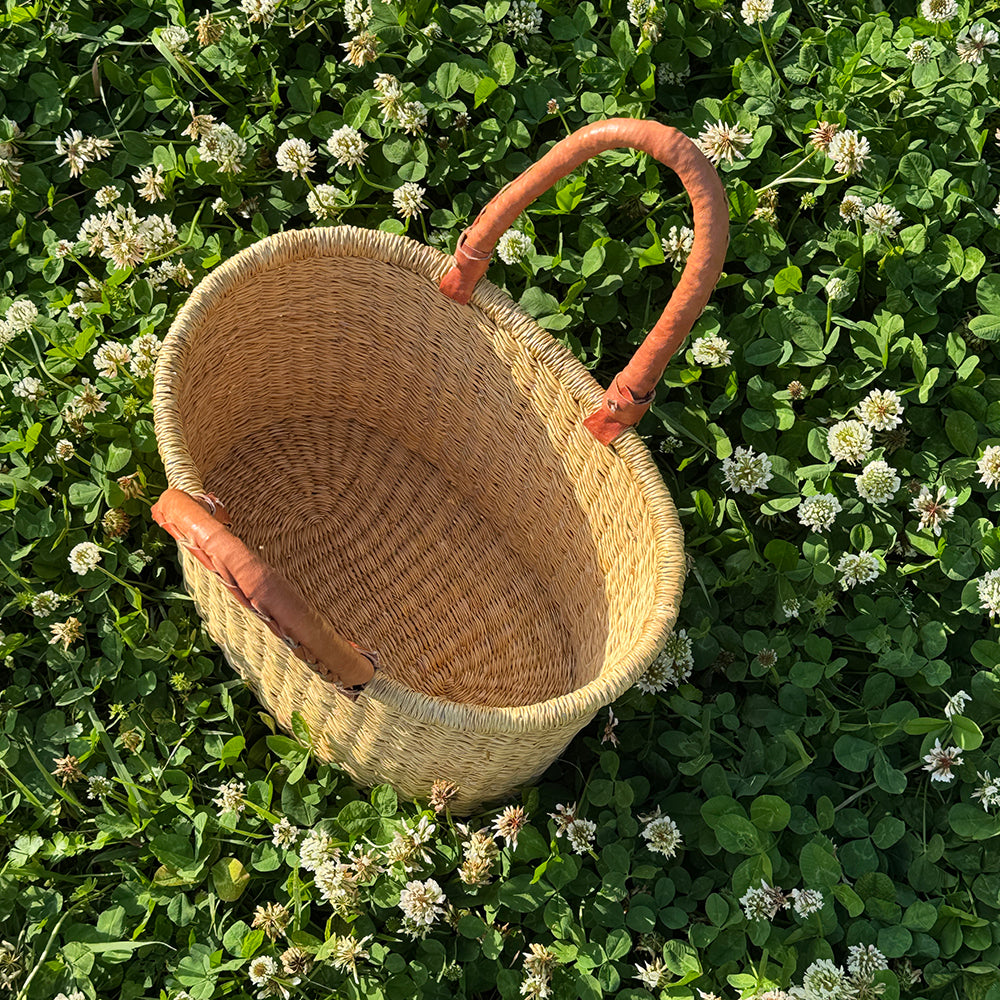 Burkina Round Basket
