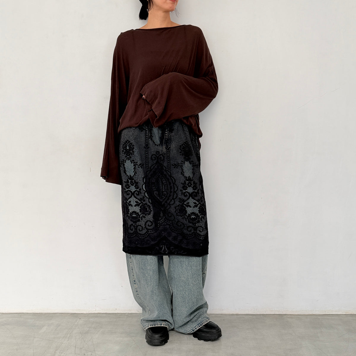 Vintage Lace Layer Skirt 2