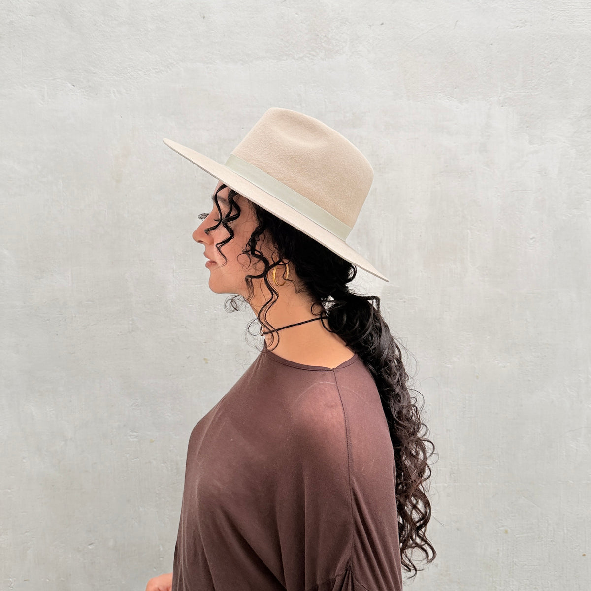 Velour Fedora Hat