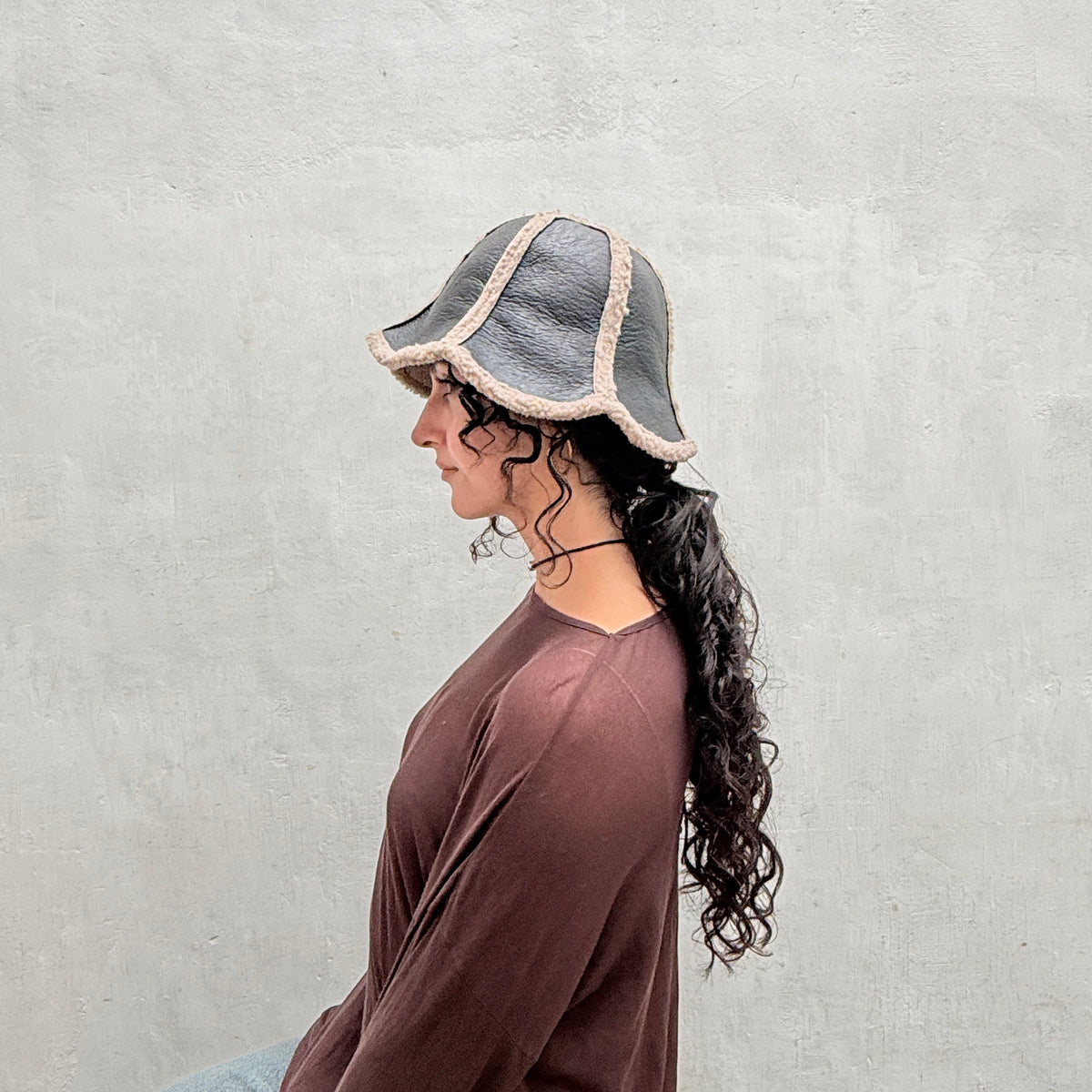 Mouton Tulip Hat