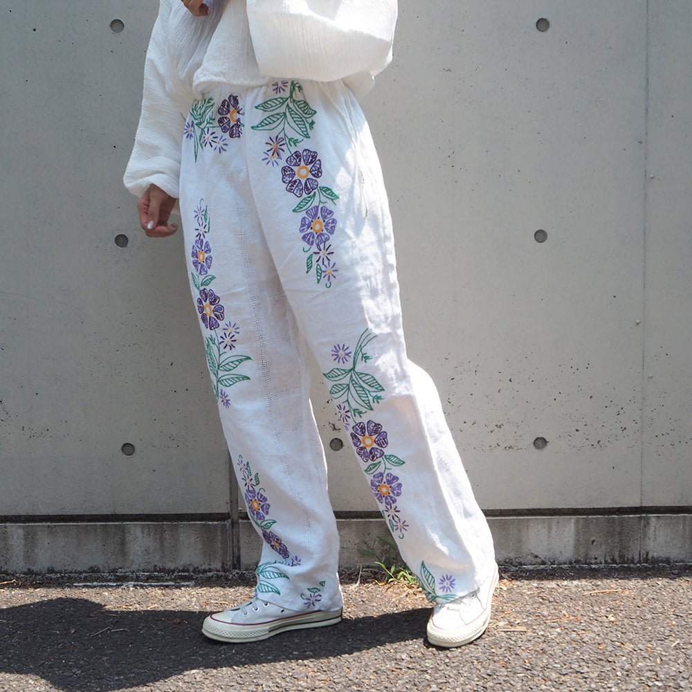 Remake Embroidery Pants K