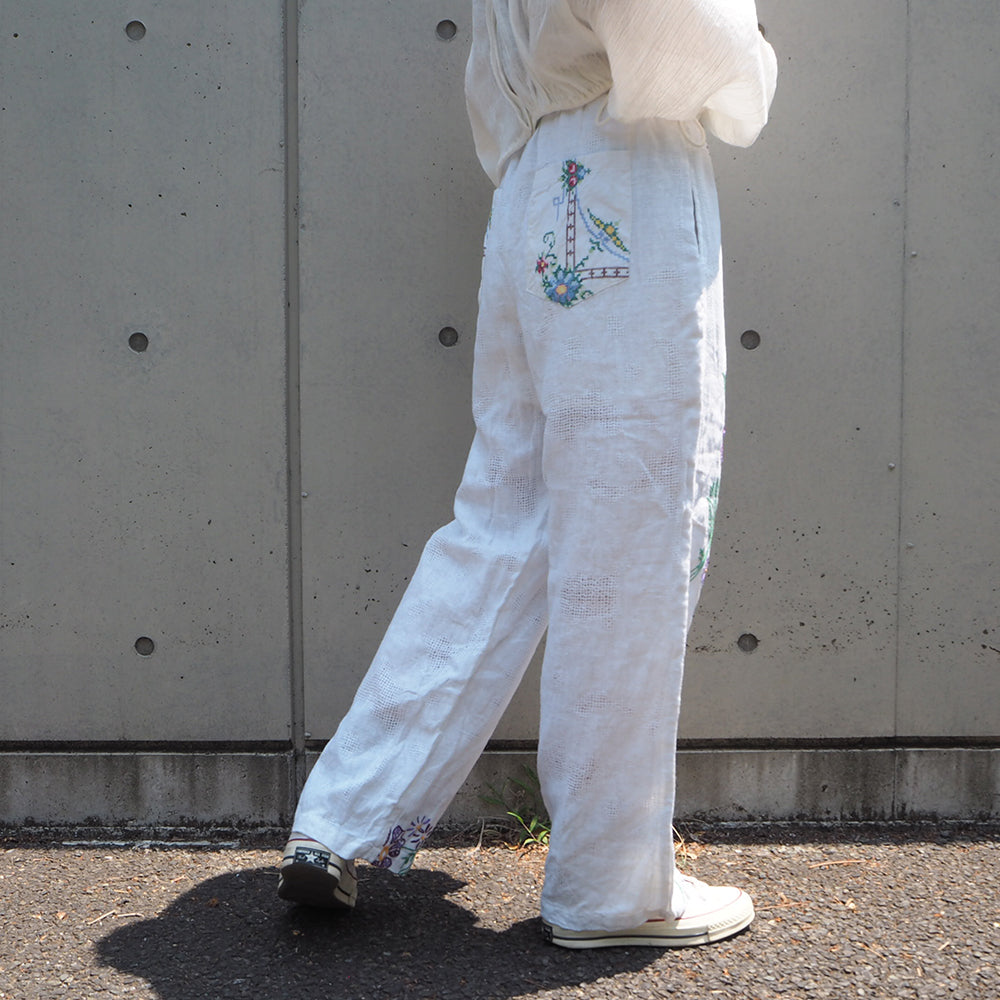 Remake Embroidery Pants K
