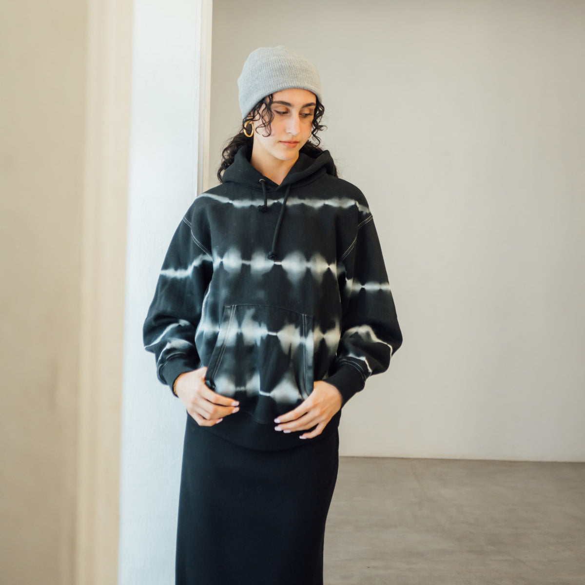 Line Dye Hoodie