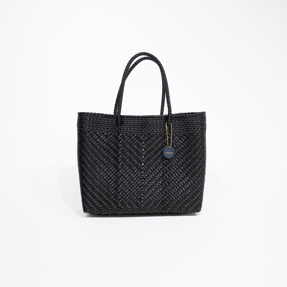 Mercado Bag Bianca -Solid Black-