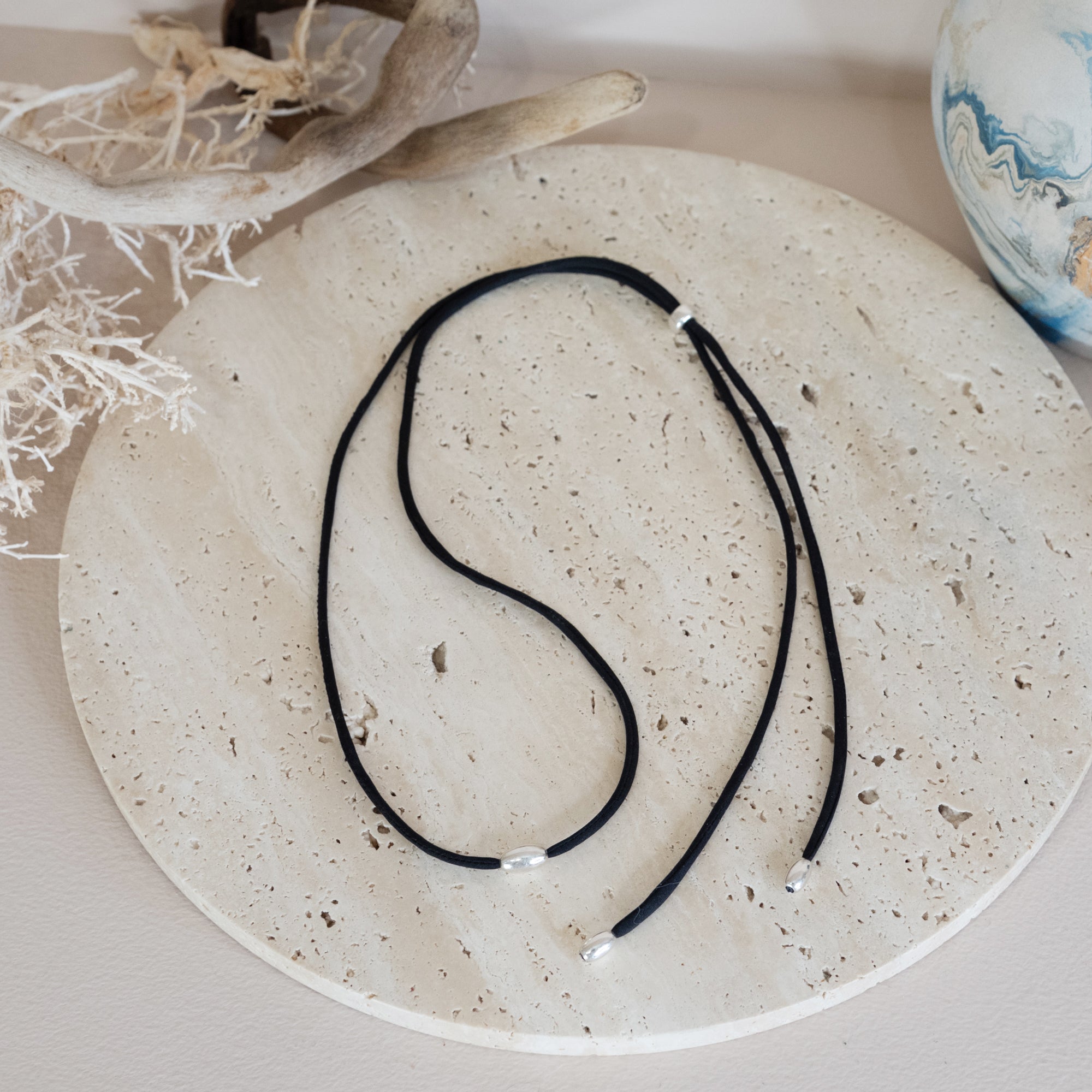 【予約】Silk Code Silver Choker B