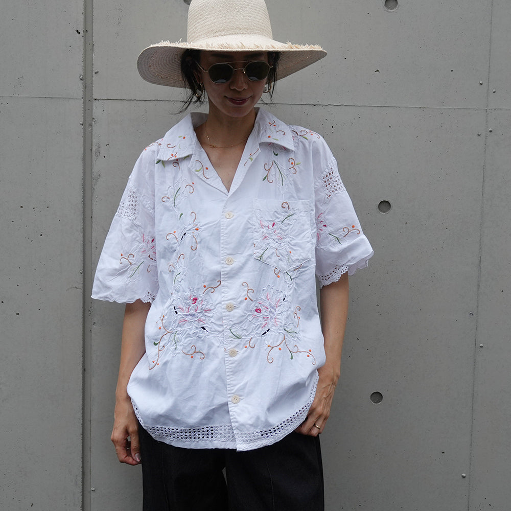 Remake Embroidery Shirt O
