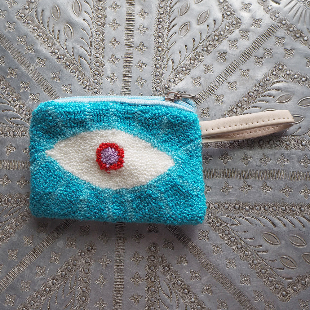 Mini Eye Pouch _Light Blue