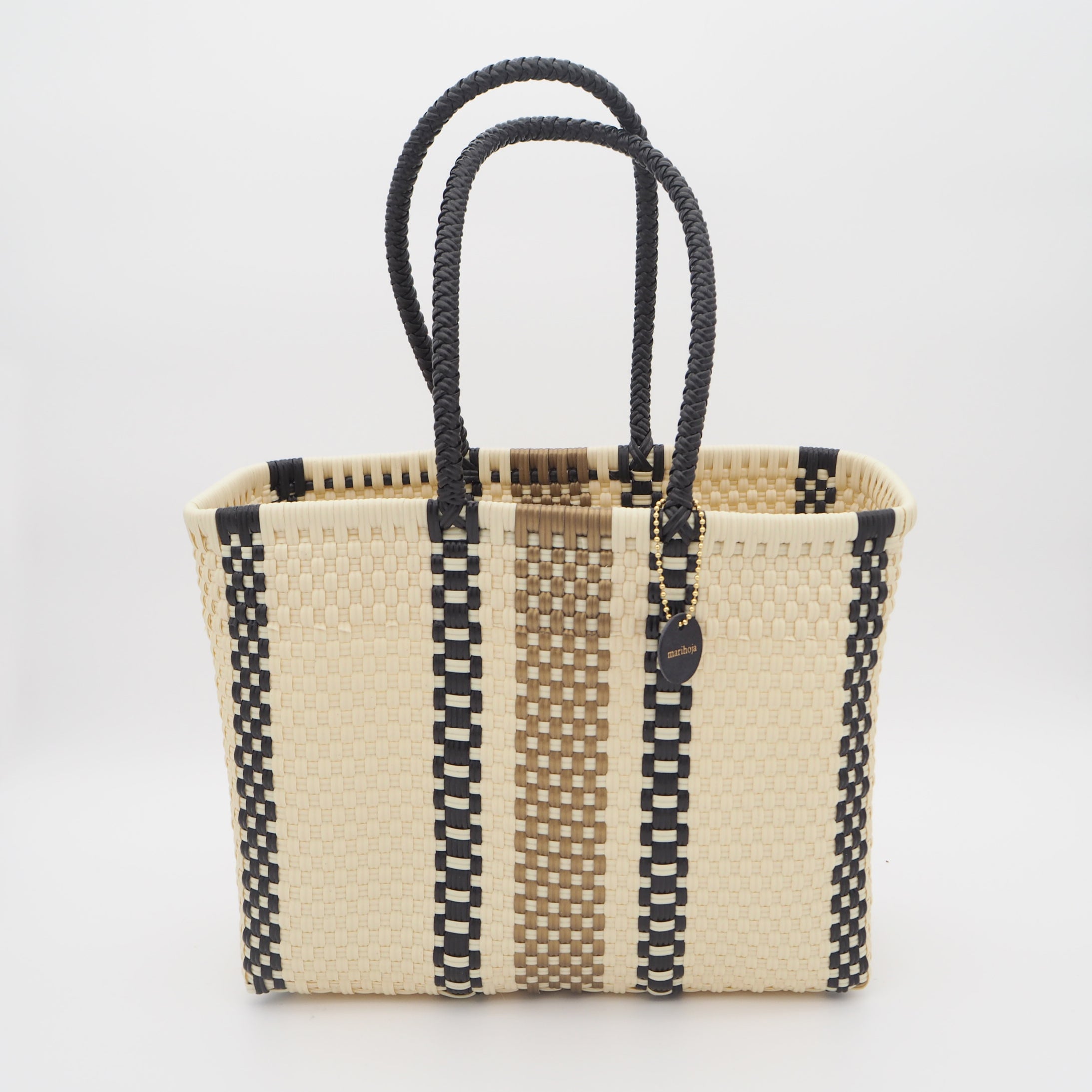 【5月発送】Mercado Bag Paula _Cream×Gold×Black