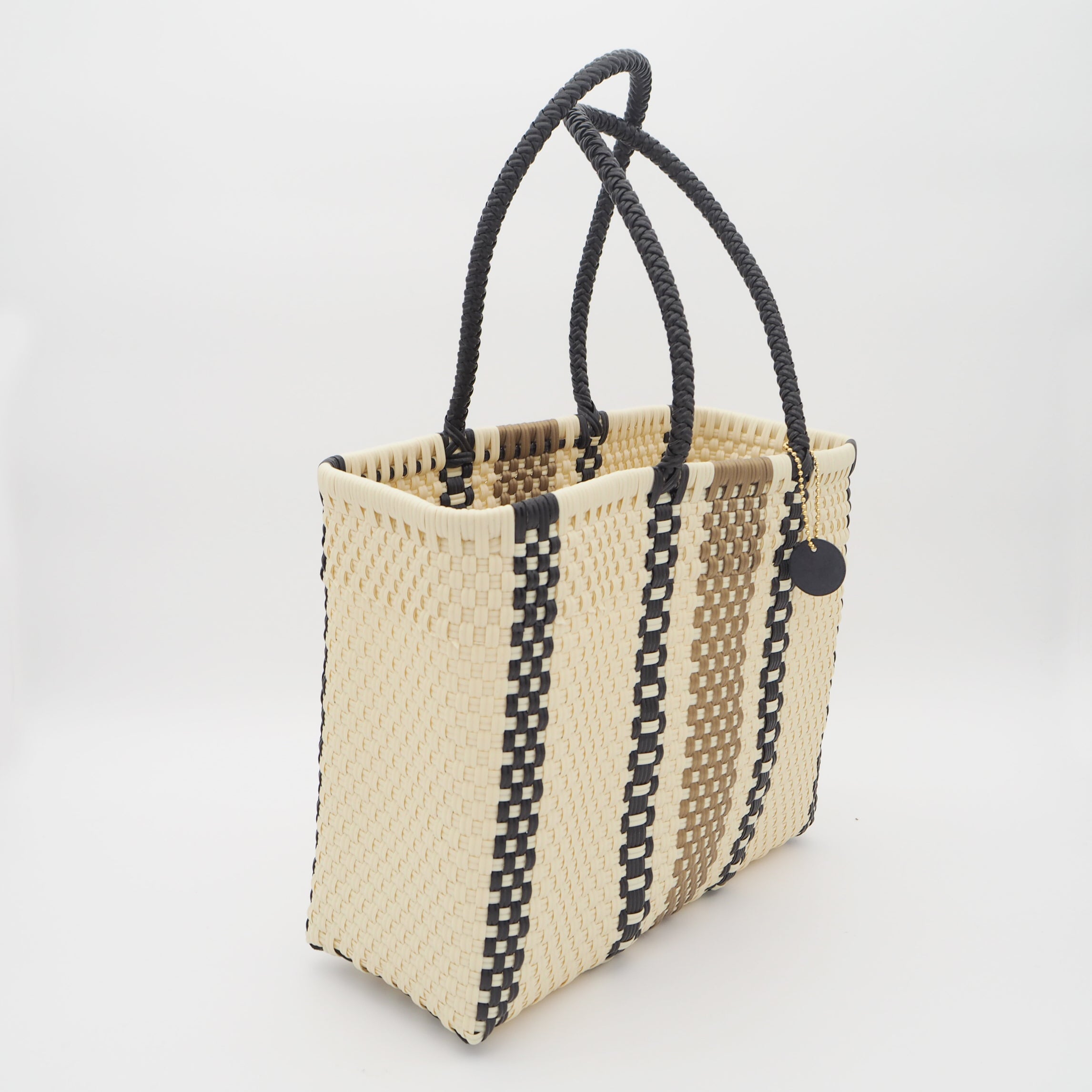 【5月発送】Mercado Bag Paula _Cream×Gold×Black