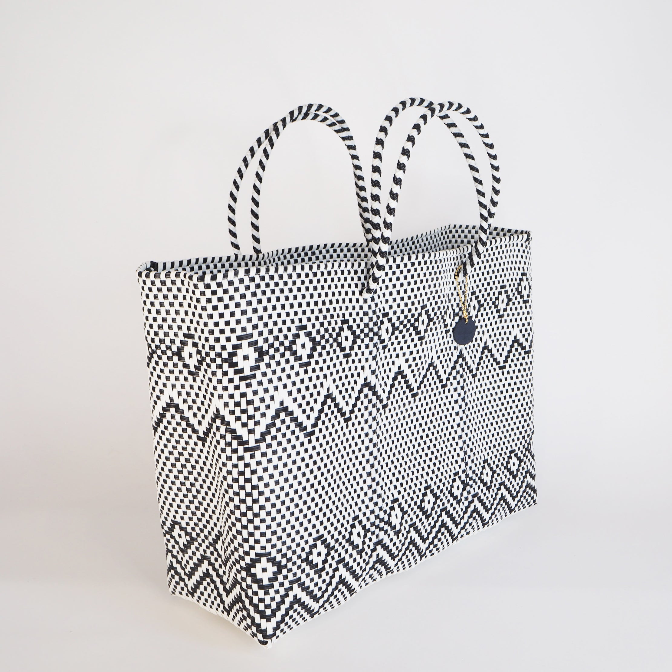Mercado Bag Isabel (Black&amp;Cream)