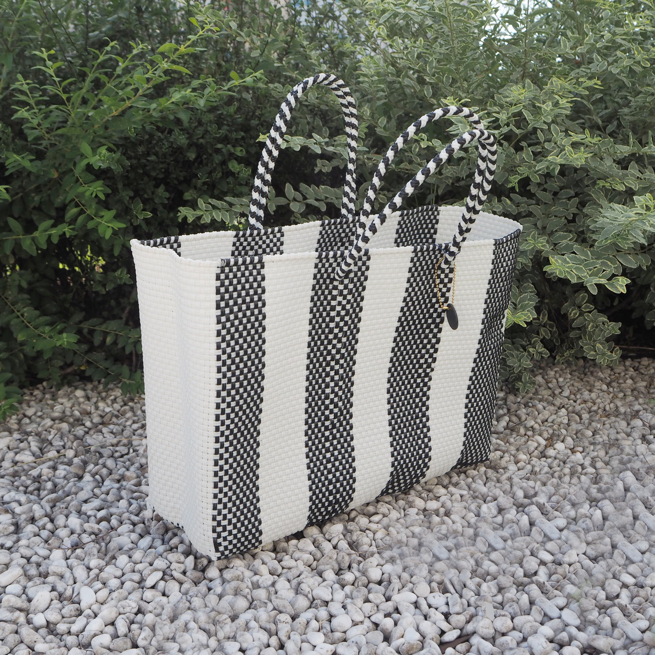 Mercado Bag Isabel (Black&amp;Cream)
