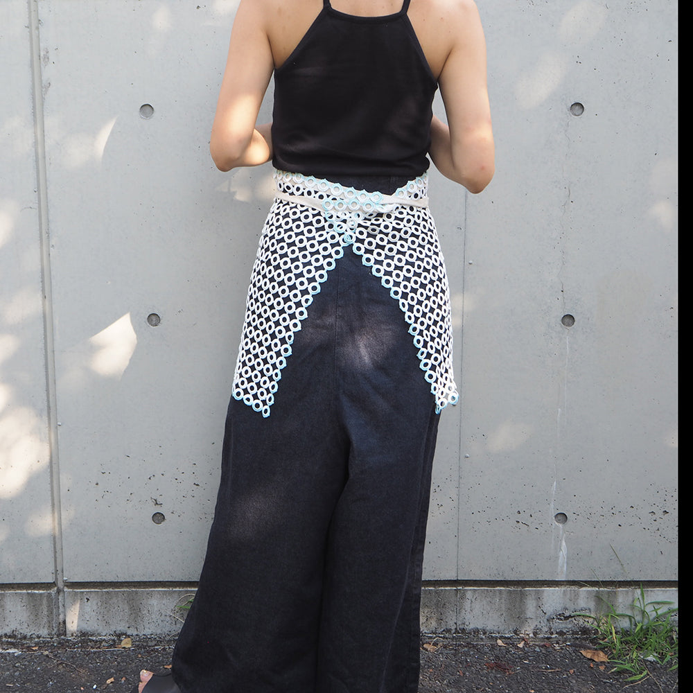 Vintage Lace Wrap Skirt 5