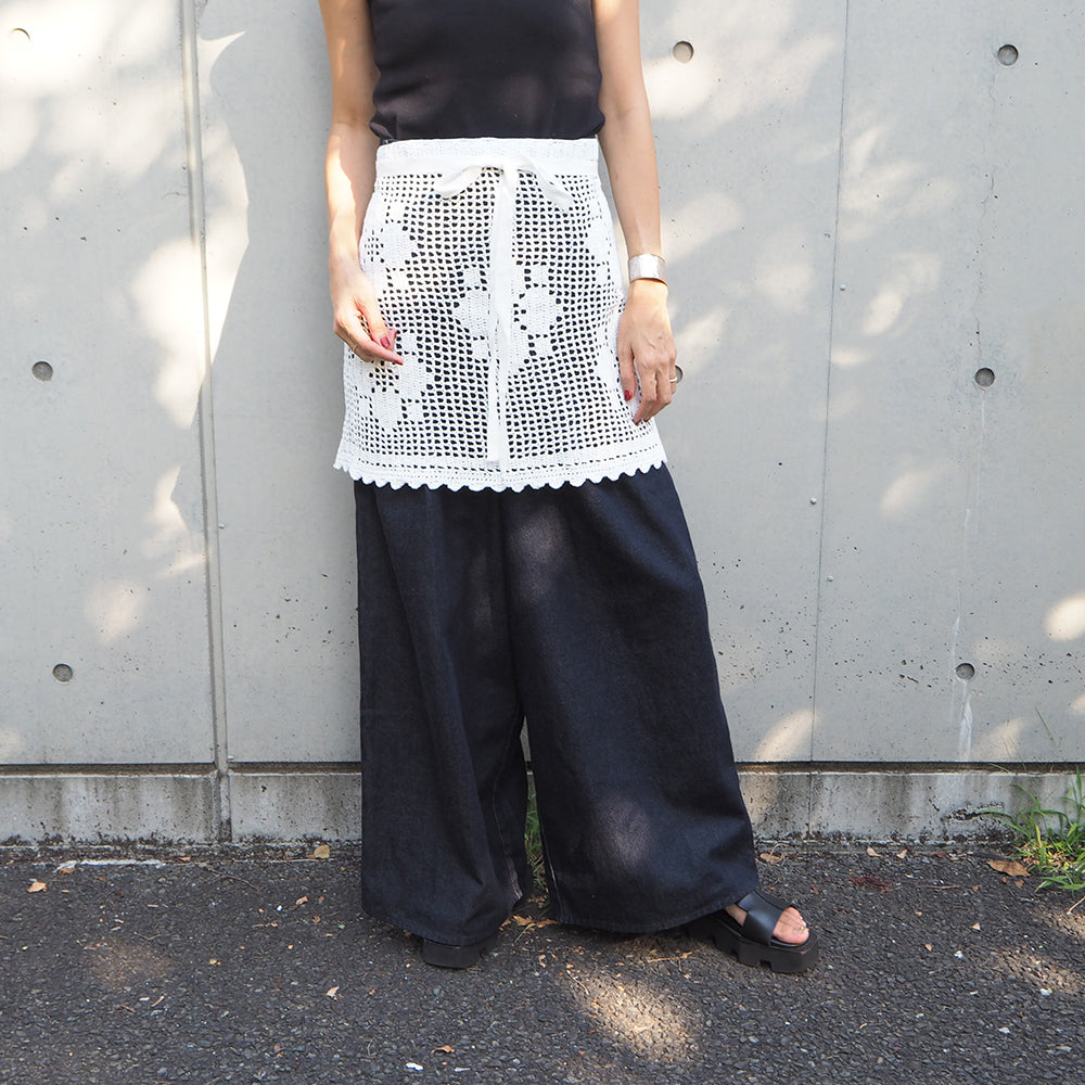 Vintage Lace Wrap Skirt 10
