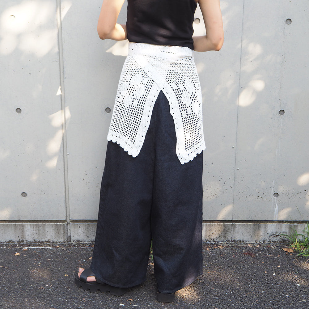 Vintage Lace Wrap Skirt 10