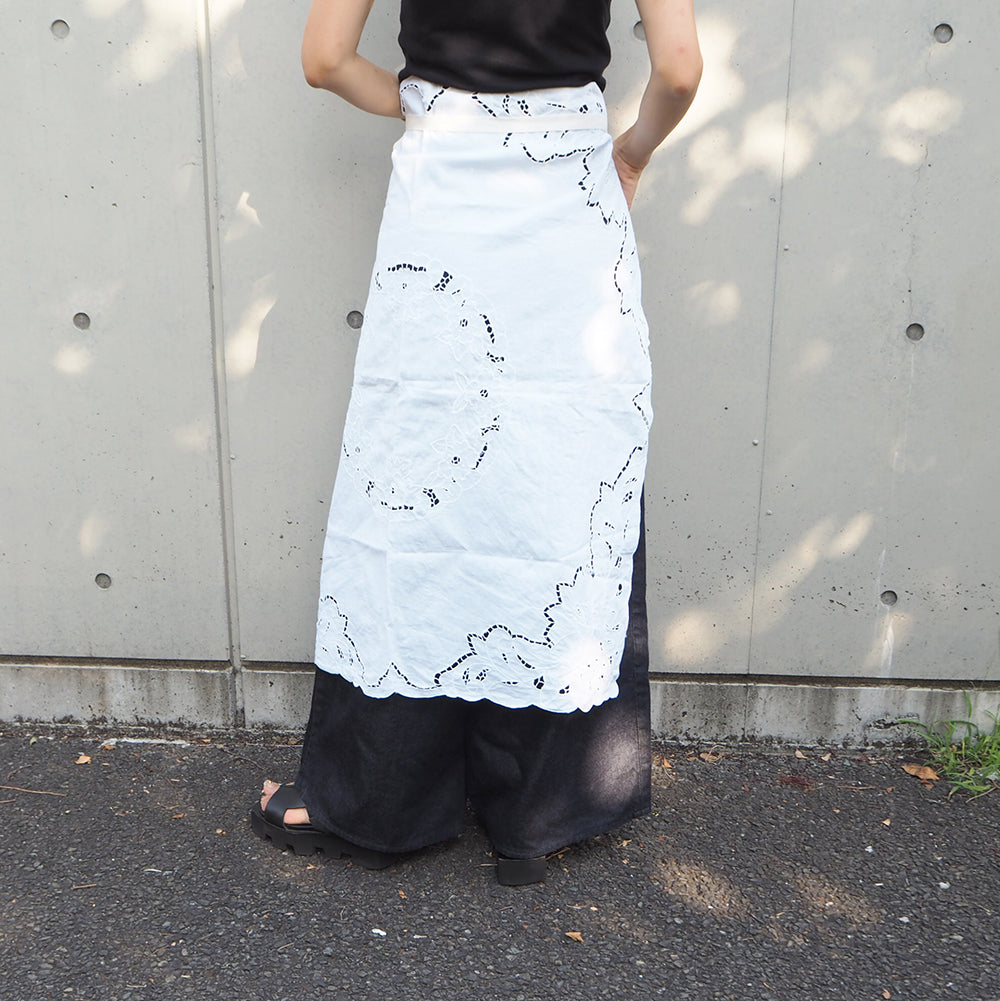 Vintage Lace Wrap Skirt 14