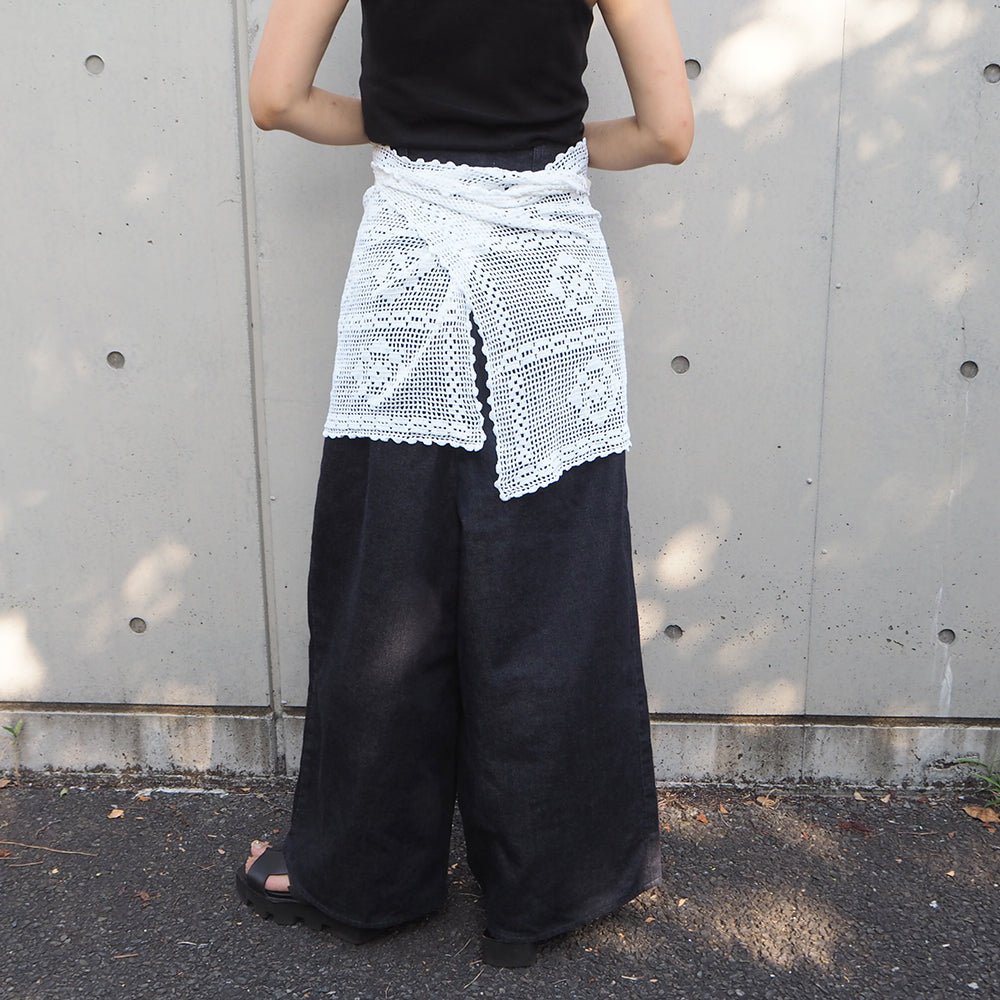Vintage Lace Wrap Skirt 18